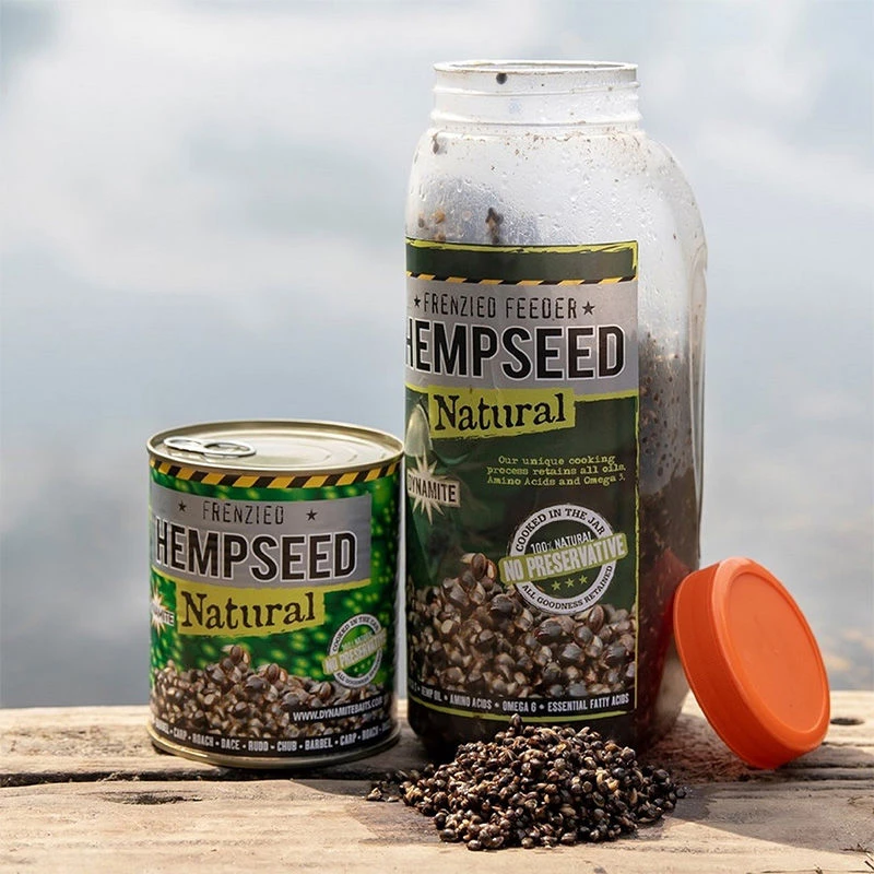 Dynamite Baits Frenzied Hempseed 2.5L Jar